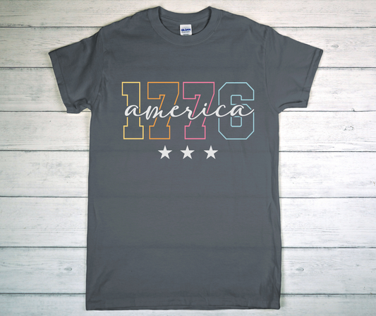 AMERICA 1776 GRAPHIC TEE