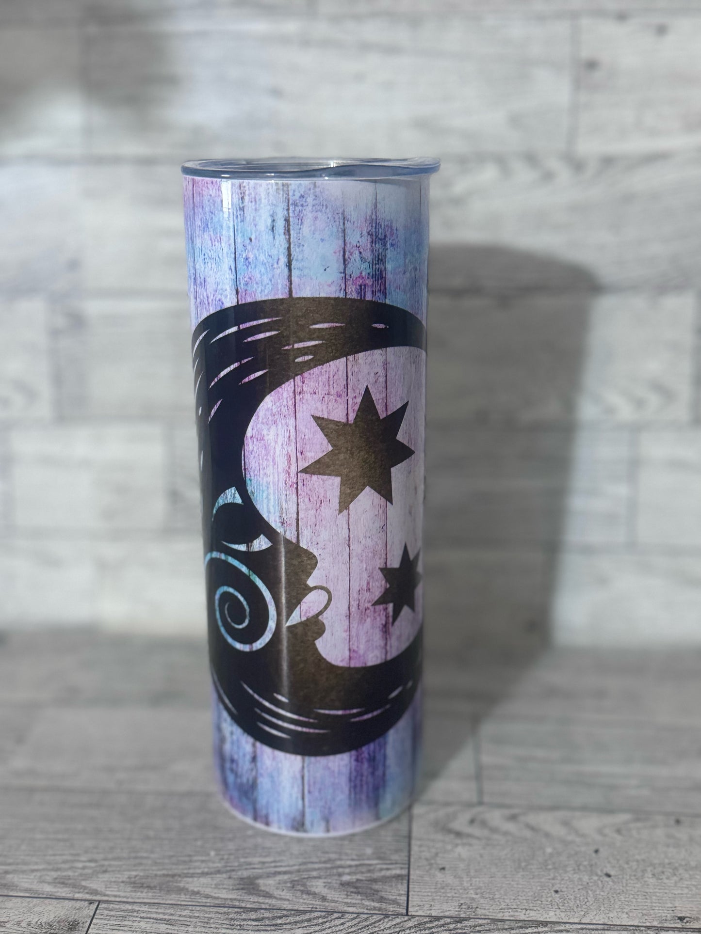 mystical moon tumbler - Cissal Hill Designs