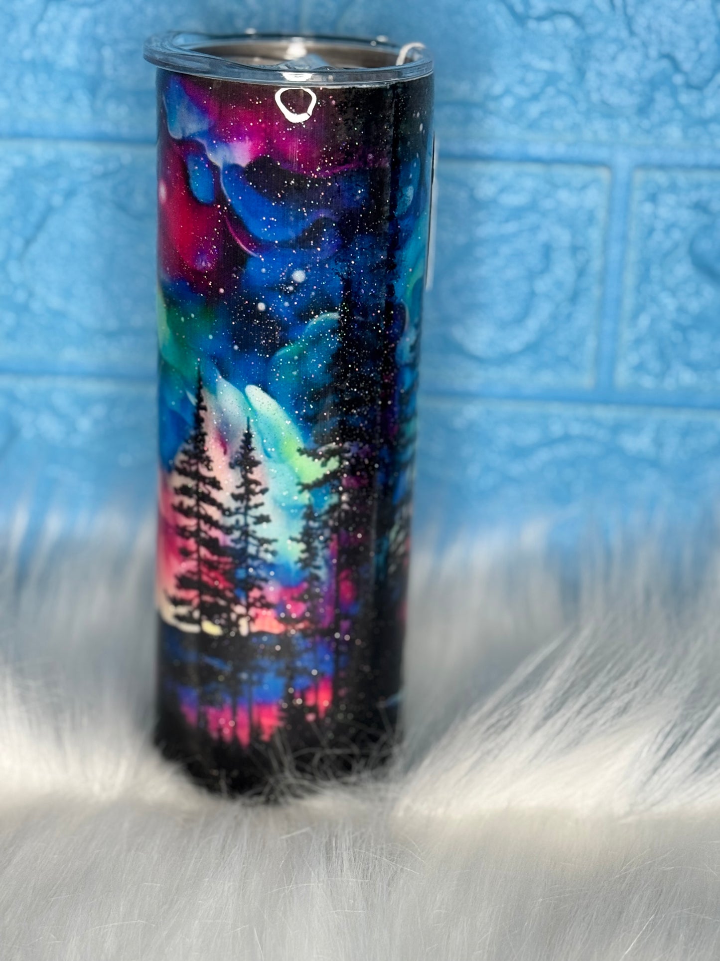 Northern Lights Tumbler - Cissal Hill Designs