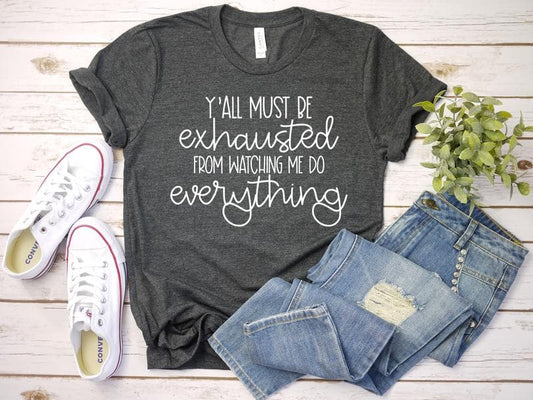 Must be exhausted - Cissal Hill Designs